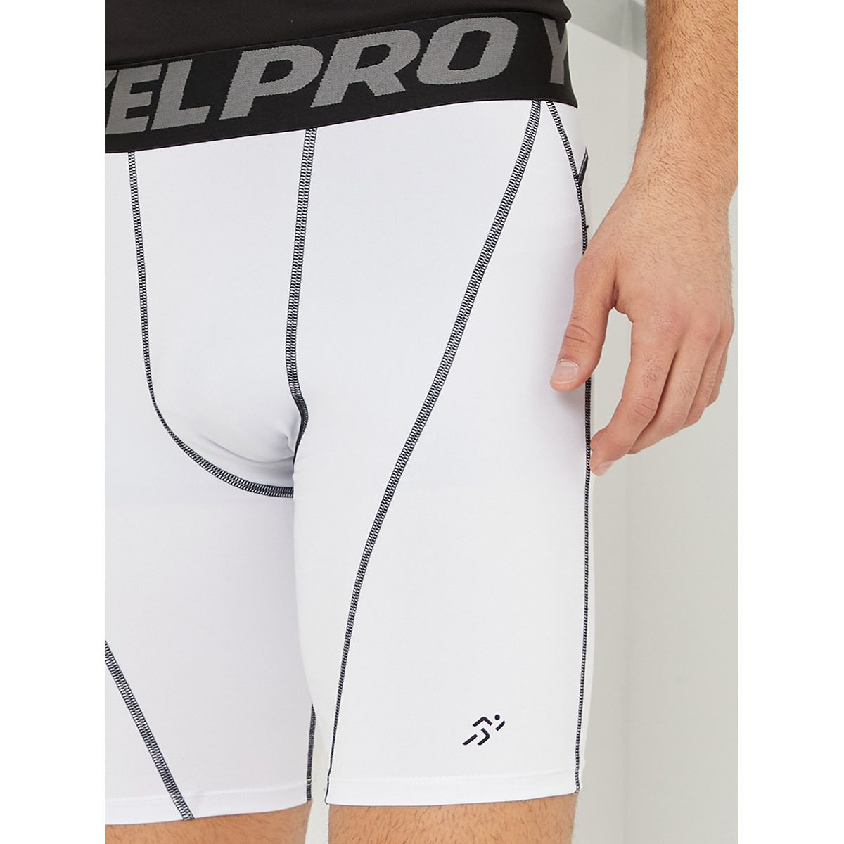 Styli Waistband Printed Compression Shorts-sports-men-clothing-bottoms-image-4