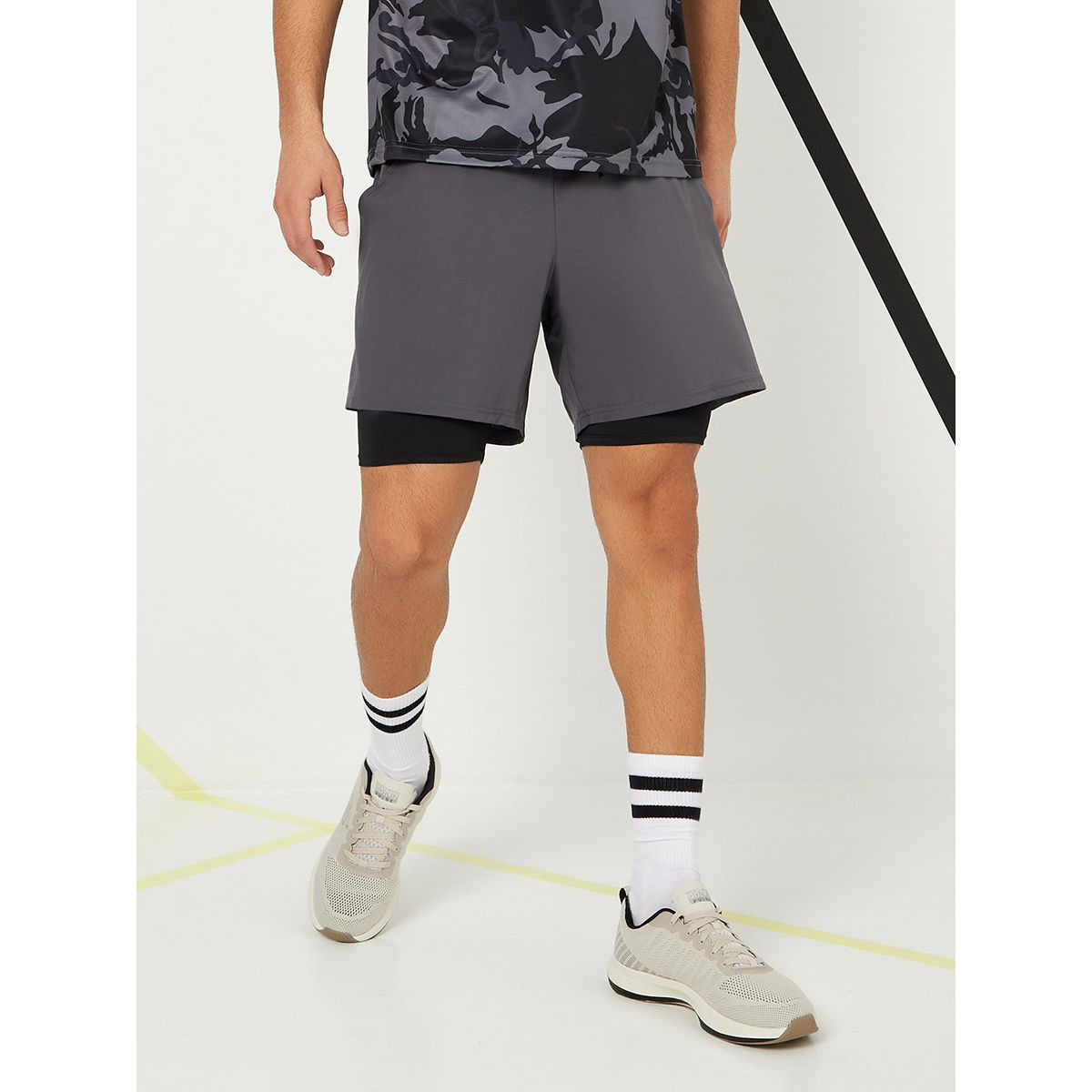 شورت رياضي للتدريب سريع الجفاف من ستايلي-sports-men-clothing-bottoms-image-1
