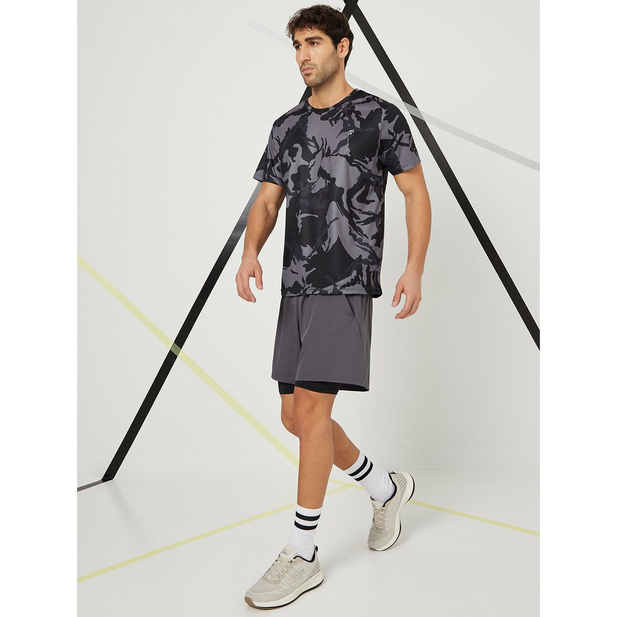 شورت رياضي للتدريب سريع الجفاف من ستايلي-sports-men-clothing-bottoms-image-2