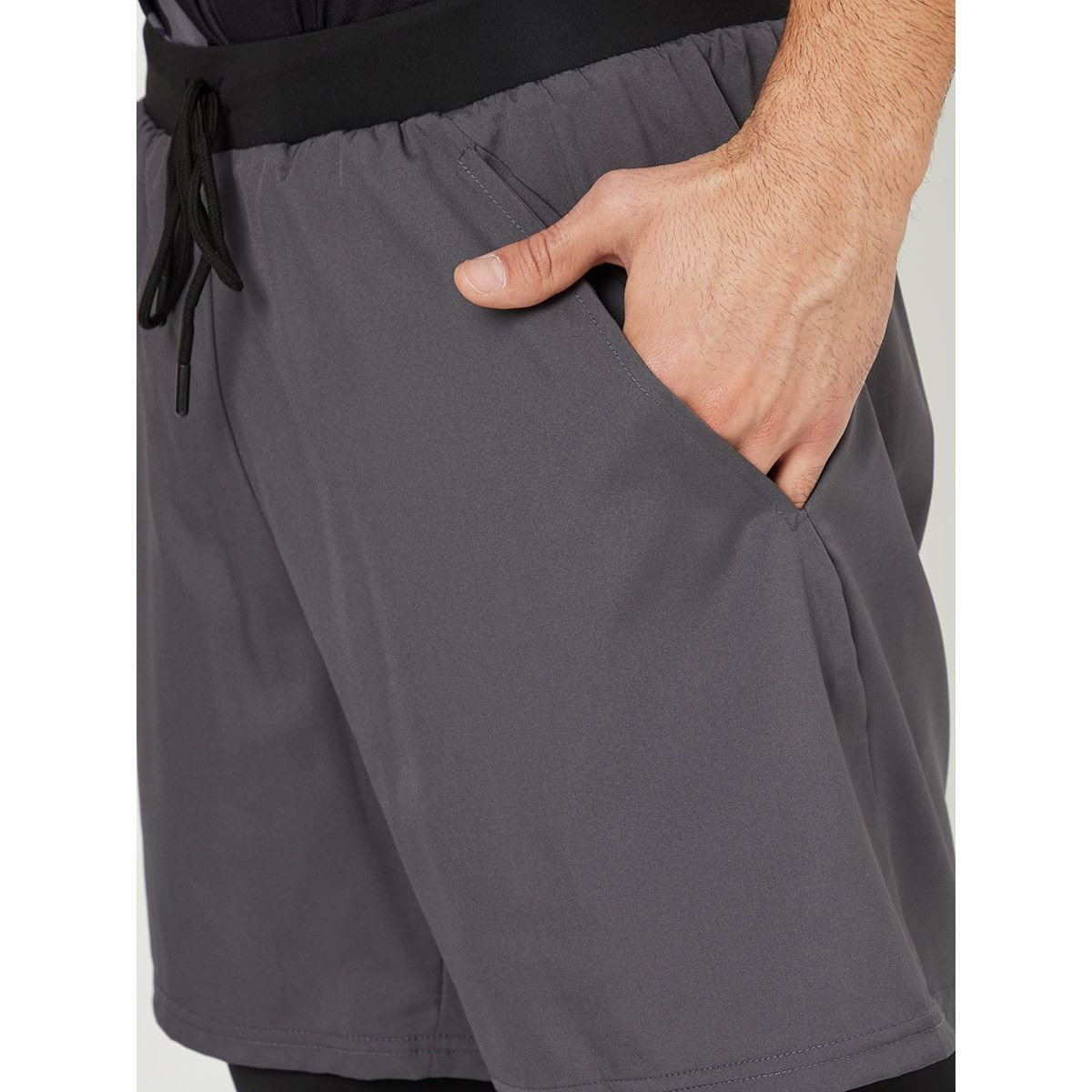 شورت رياضي للتدريب سريع الجفاف من ستايلي-sports-men-clothing-bottoms-image-4