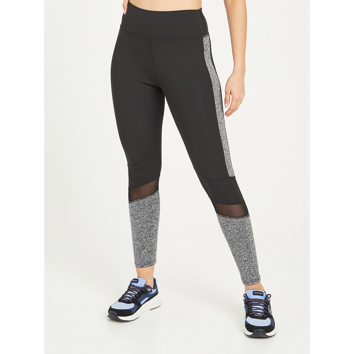 ليقنز بتداخلات شبكية من ستايلي-women-clothing-sportswearandactivewear-bottoms-image-1