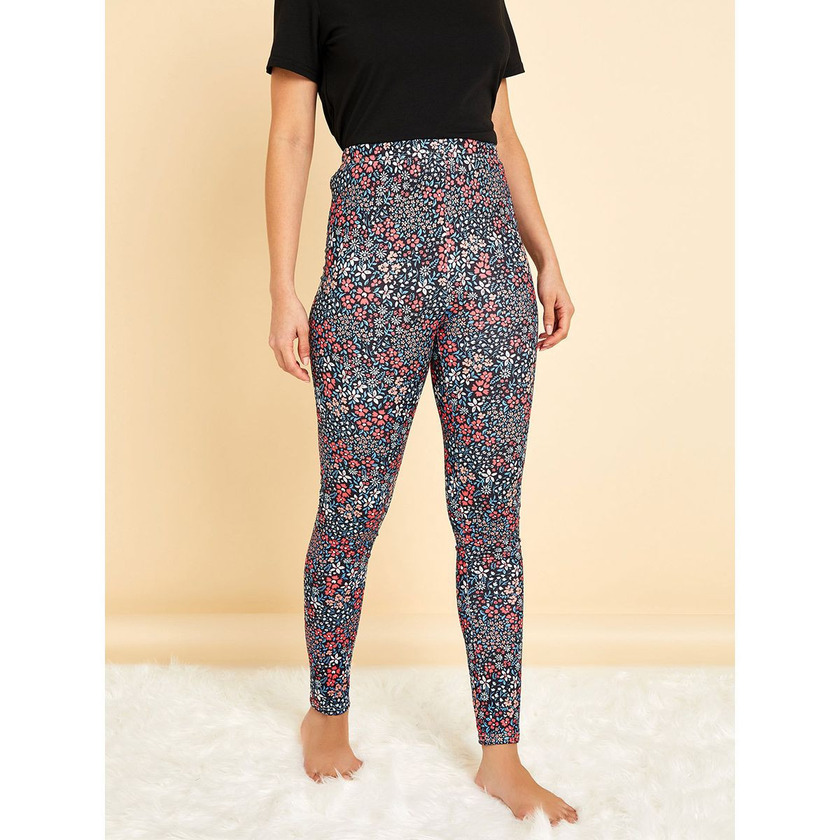 طقم من ( ليقنز + تيشيرت ) من ستايلي-women-clothing-nightwear-pyjamas-longsets-image-5