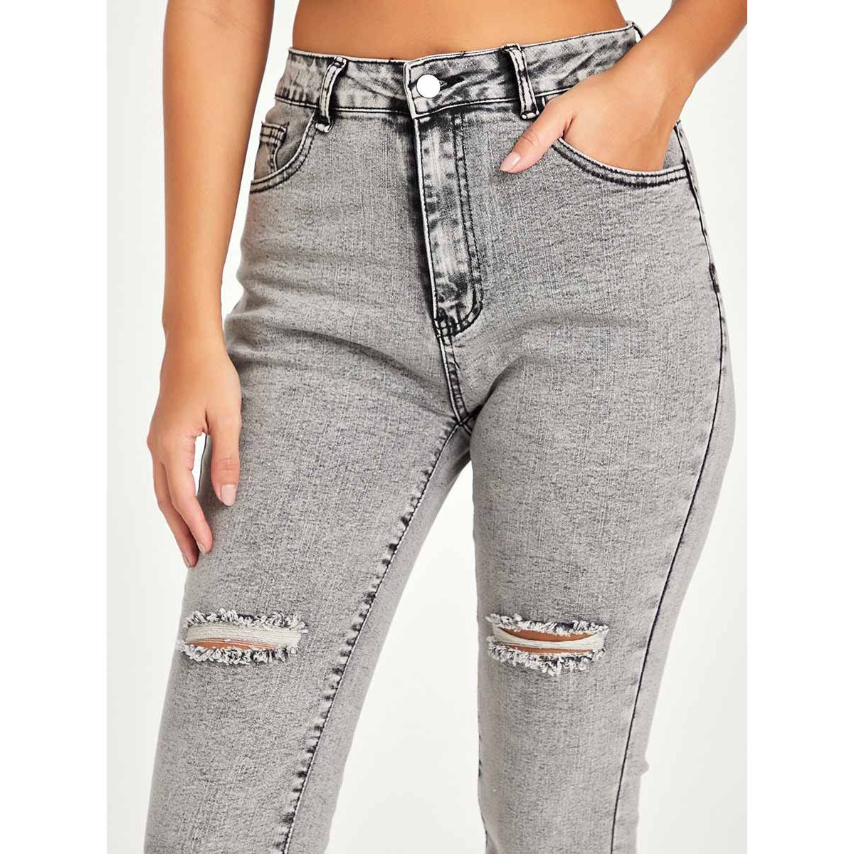 جينز سكيني بخصر عالي من ستايلي-women-clothing-bottoms-jeans-image-3