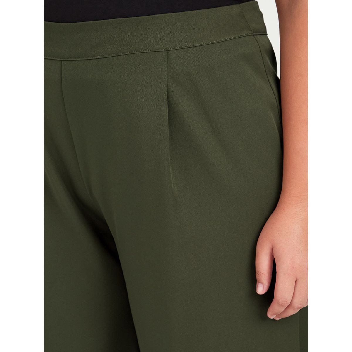 بنطال بقصة واسعة وخصر عالي من ستايلي-women-clothing-bottoms-trousers-image-3