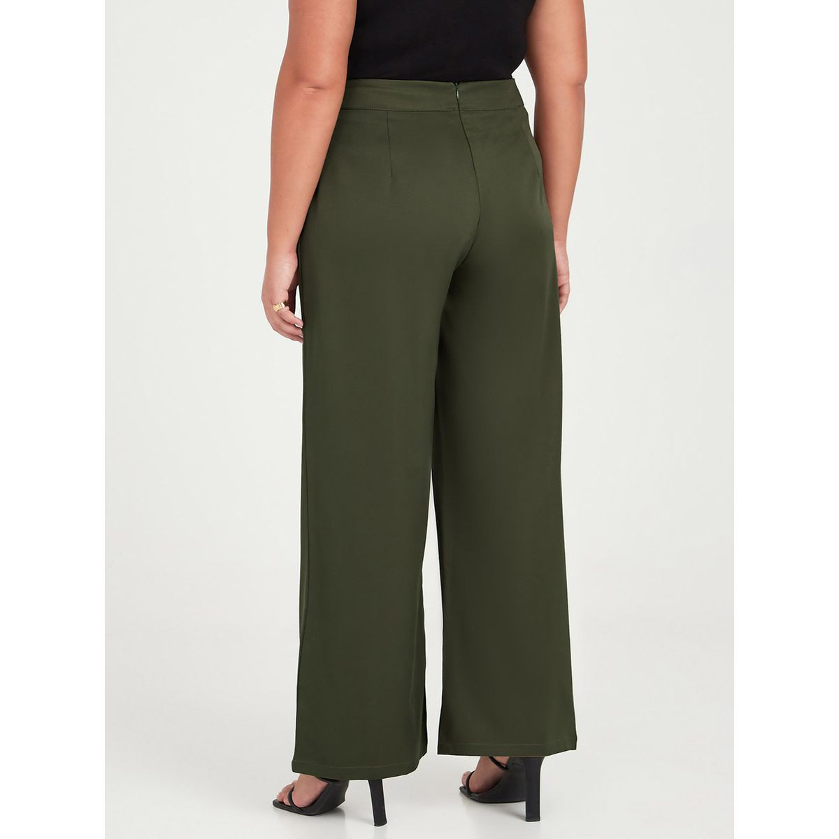 بنطال بقصة واسعة وخصر عالي من ستايلي-women-clothing-bottoms-trousers-image-4