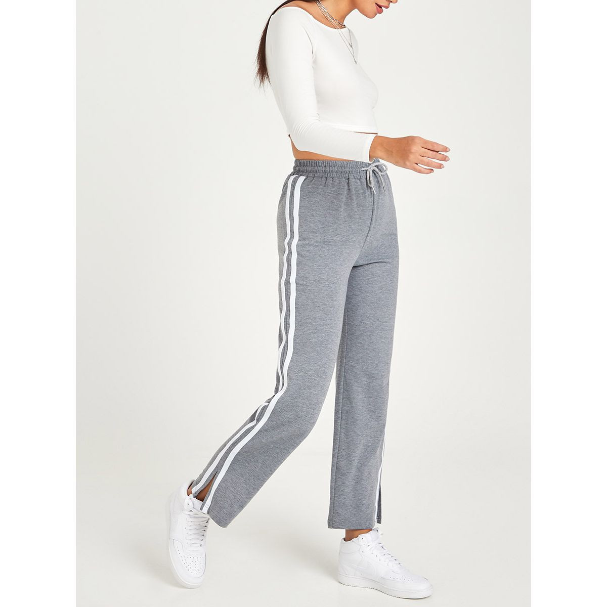 بنطال جوغر بقصة ارجل واسعة من ستايلي-women-clothing-bottoms-joggers-image-5