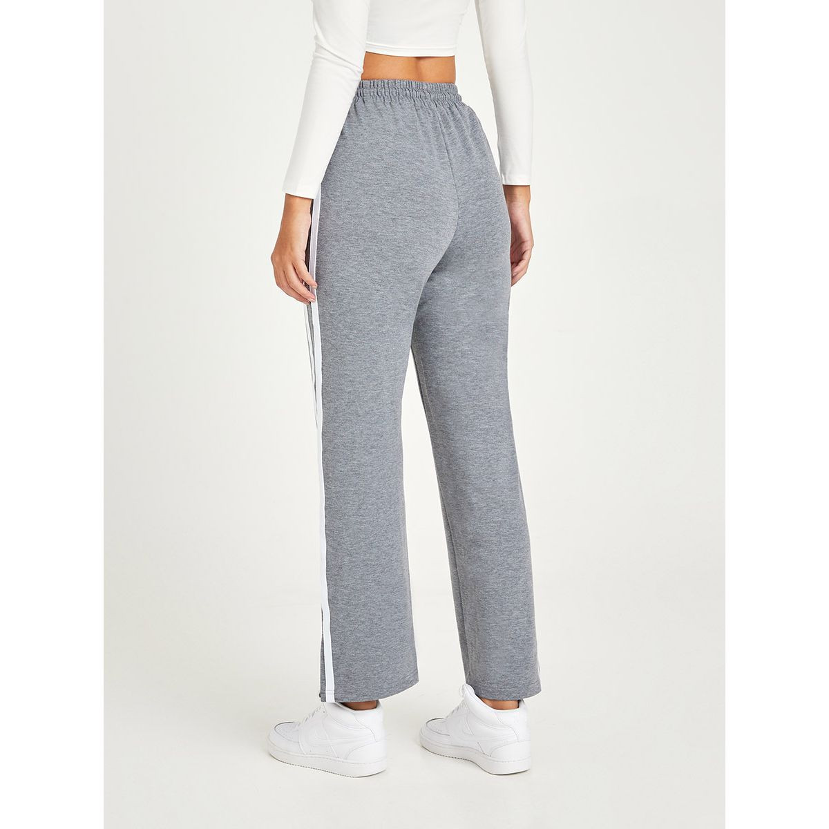 بنطال جوغر بقصة ارجل واسعة من ستايلي-women-clothing-bottoms-joggers-image-1