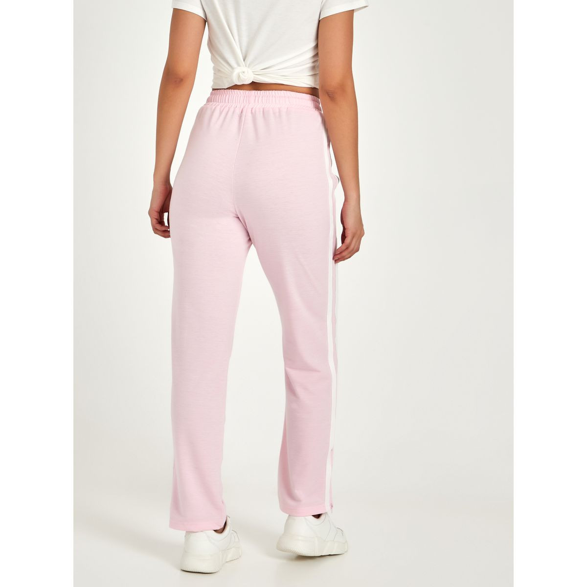 Styli Side Striped Detail Split Hem Wide Leg Jogger-women-clothing-bottoms-joggers-image-5