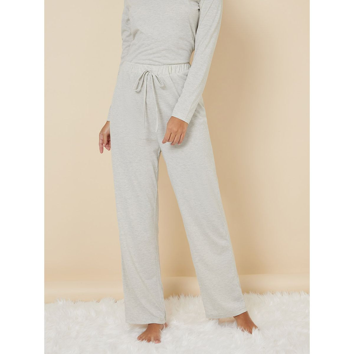 طقم بيجاما من ( تيشيرت + بنطال ) من ستايلي-women-clothing-nightwear-pyjamas-longsets-image-4