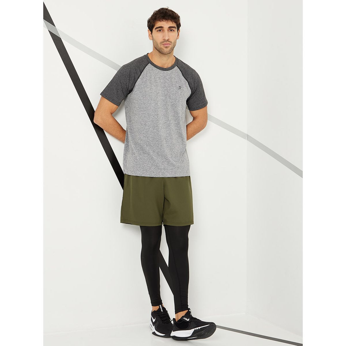 Styli Raglan Sleeves Colorblock Activewear T-Shirt-men-clothing-sportswearandactivewear-tshirtsandpolos-image-2