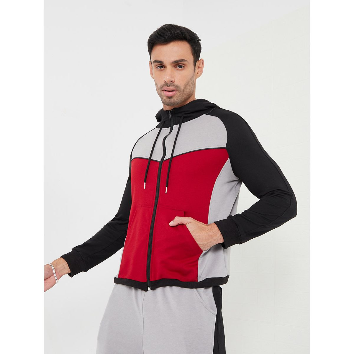 Styli Colorblock Zip Through Tracksuit-men-clothing-sportswearandactivewear-tracksuits-image-1