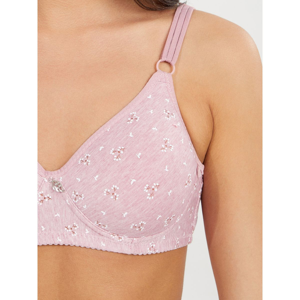 Styli Pack of 2 - Melange Ditsy Floral Print Plunge Bra-women-clothing-lingerie-bras-image-3