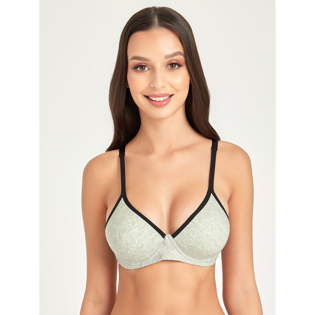 صدرية عميقة بحواف بلون مغاير من ستايلي-women-clothing-lingerie-bras-image-1