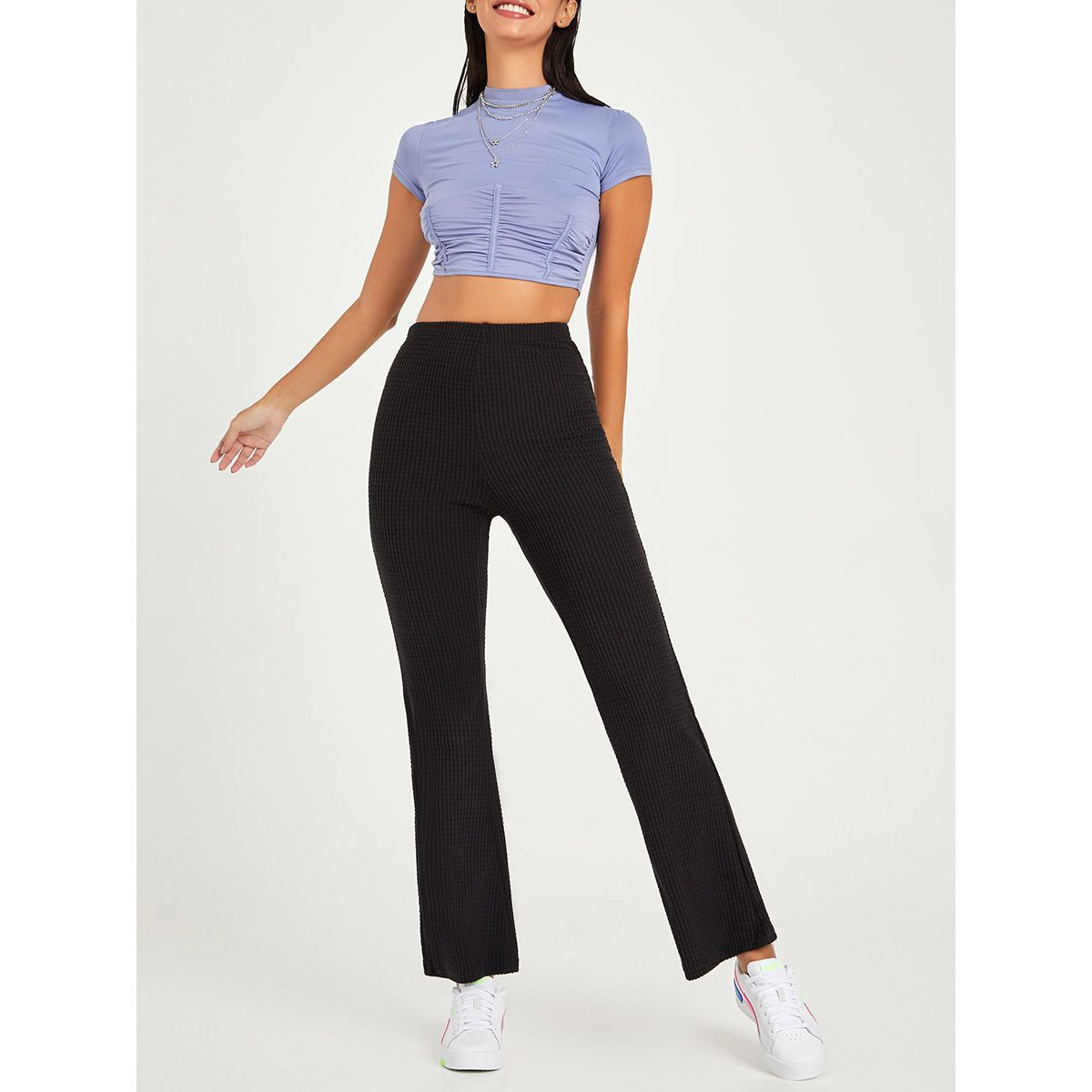بنطال بقصة ارجل واسعة من ستايلي-women-clothing-bottoms-trousers-image-1