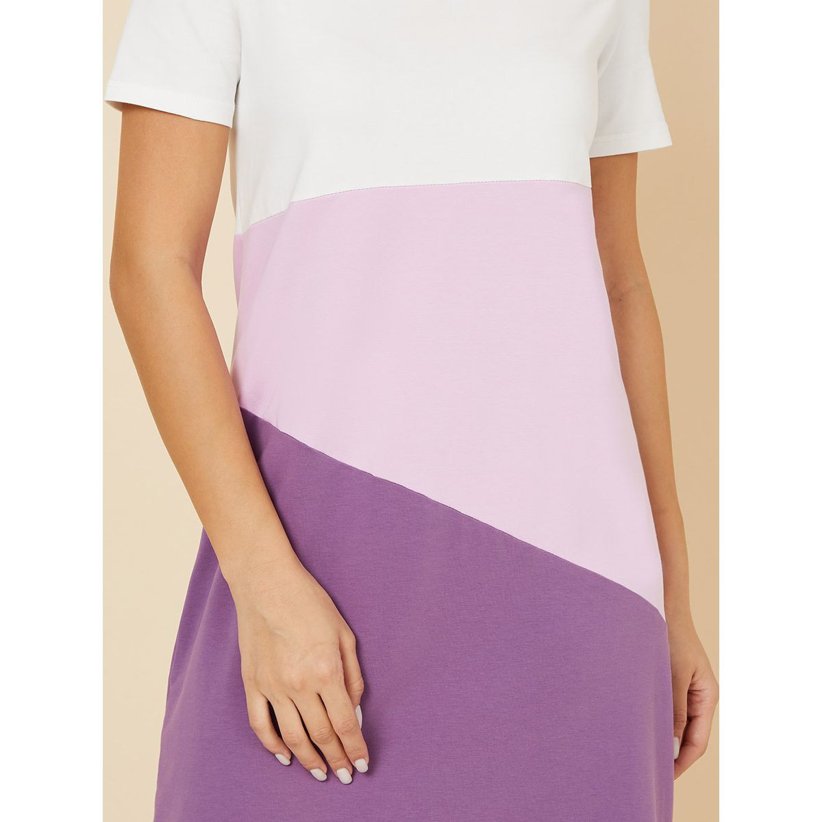 فستان بنمط كتل الالوان من ستايلي-women-clothing-dresses-image-3