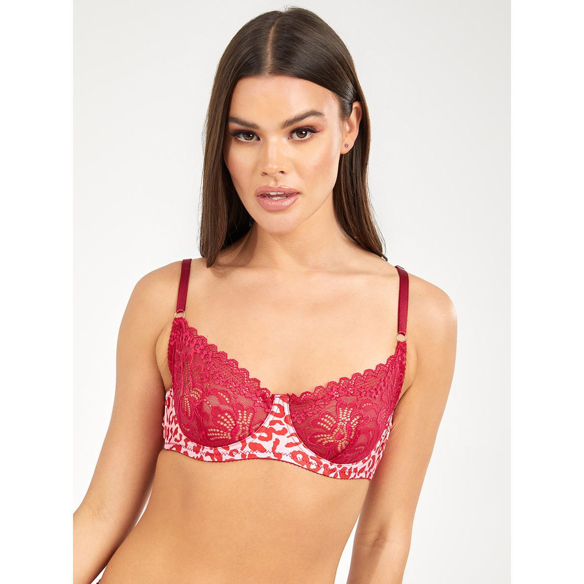 طقم من ( صدرية + سروال داخلي ثونغ ) من ستايلي-women-clothing-lingerie-lingeriesets-image-2