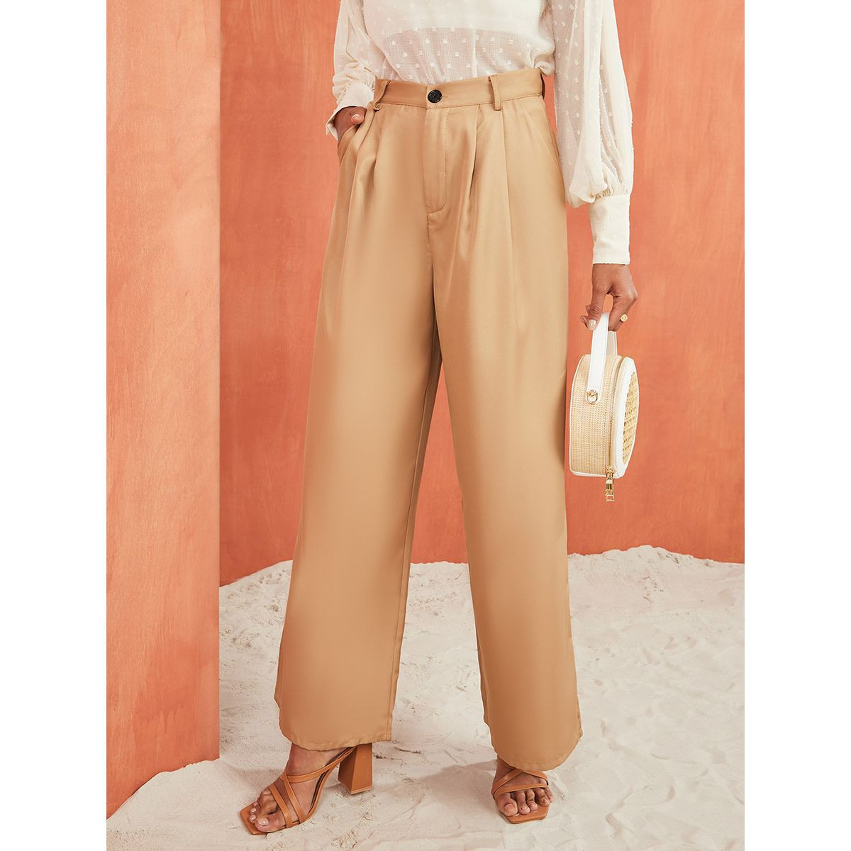بنطال مطرز مع قصة واسعة-women-clothing-bottoms-trousers-image-1
