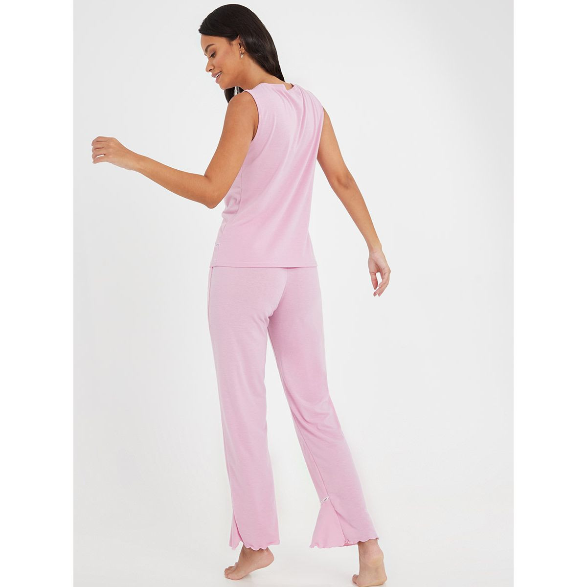طقم بيجاما ( بلوزة + بنطال )-women-clothing-nightwear-pyjamas-longsets-image-6