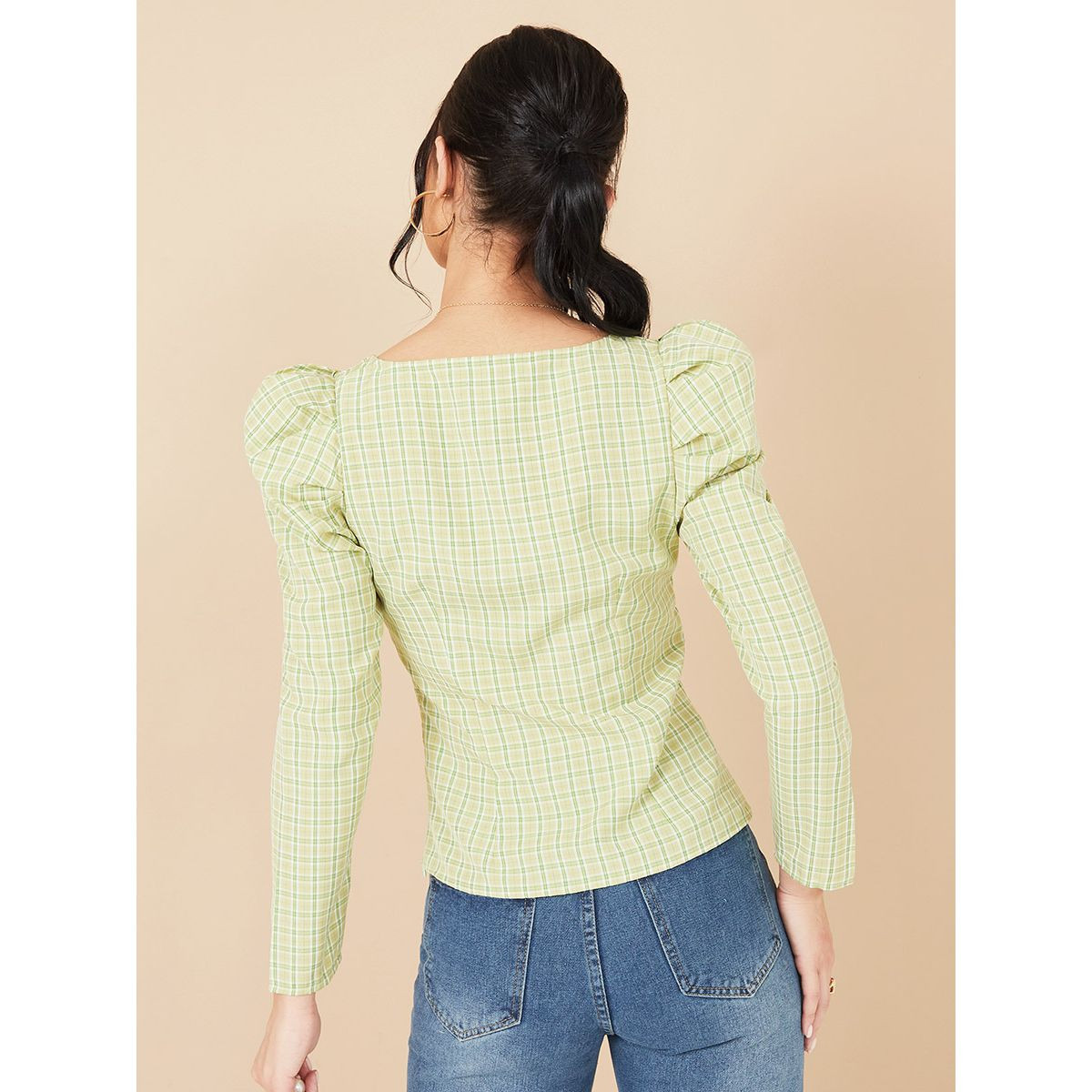 بلوزة باكمام طويلة منفوشة-women-clothing-shirtsandblouses-blouses-image-4