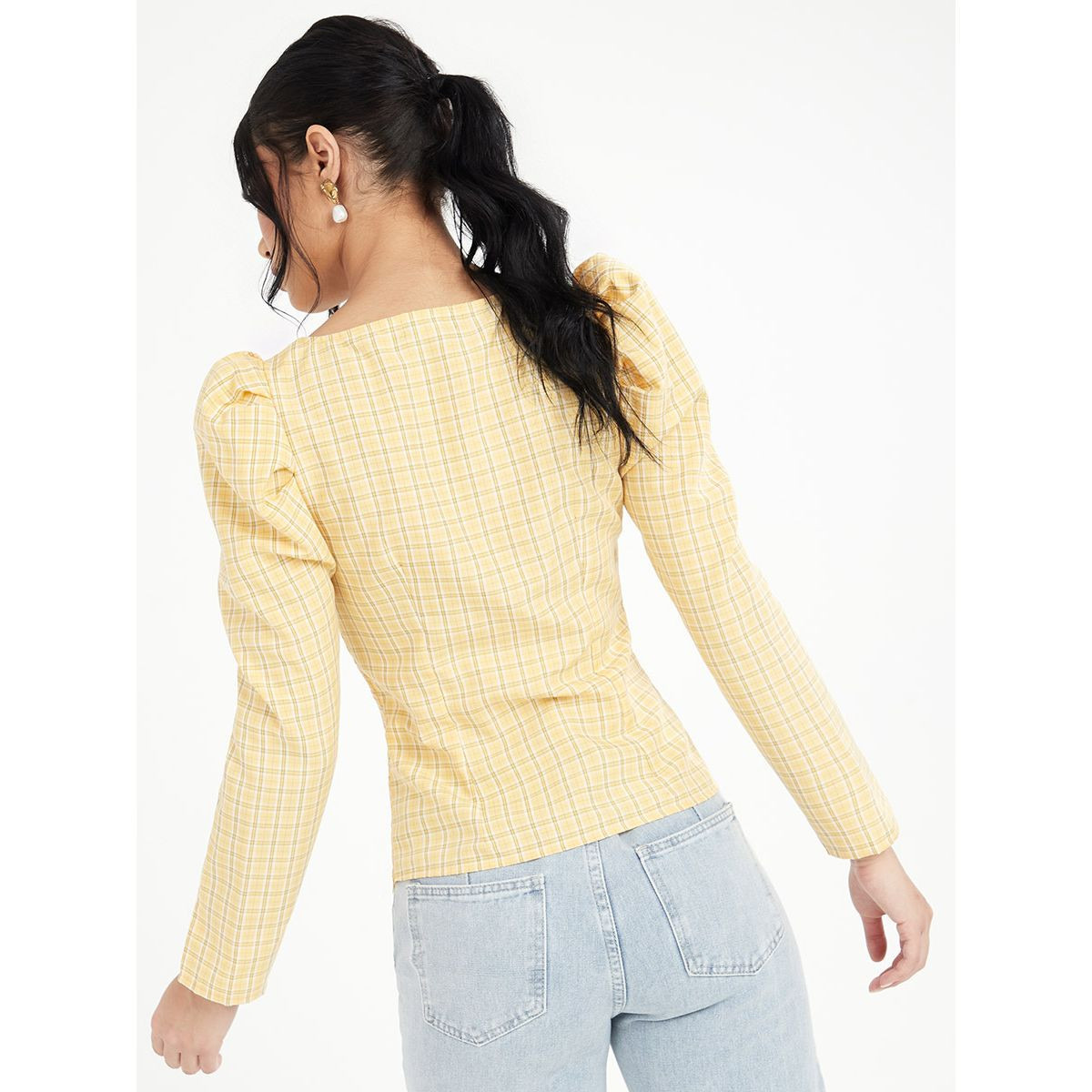 بلوزة باكمام طويلة منفوشة-women-clothing-shirtsandblouses-blouses-image-4