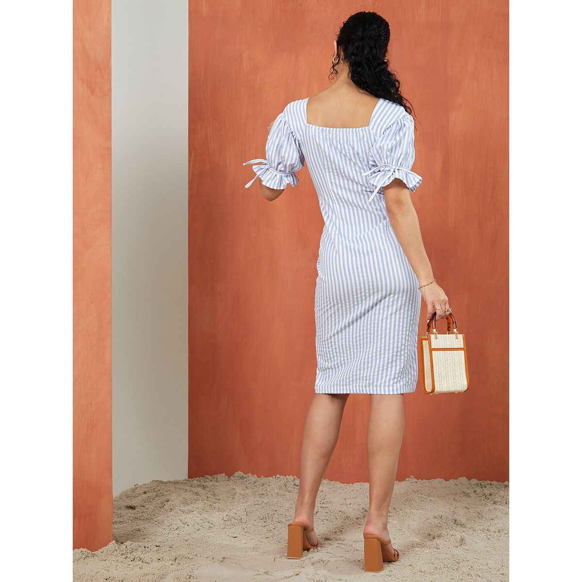 فستان ميدي مخطط بياقة واسعة-women-clothing-dresses-image-4