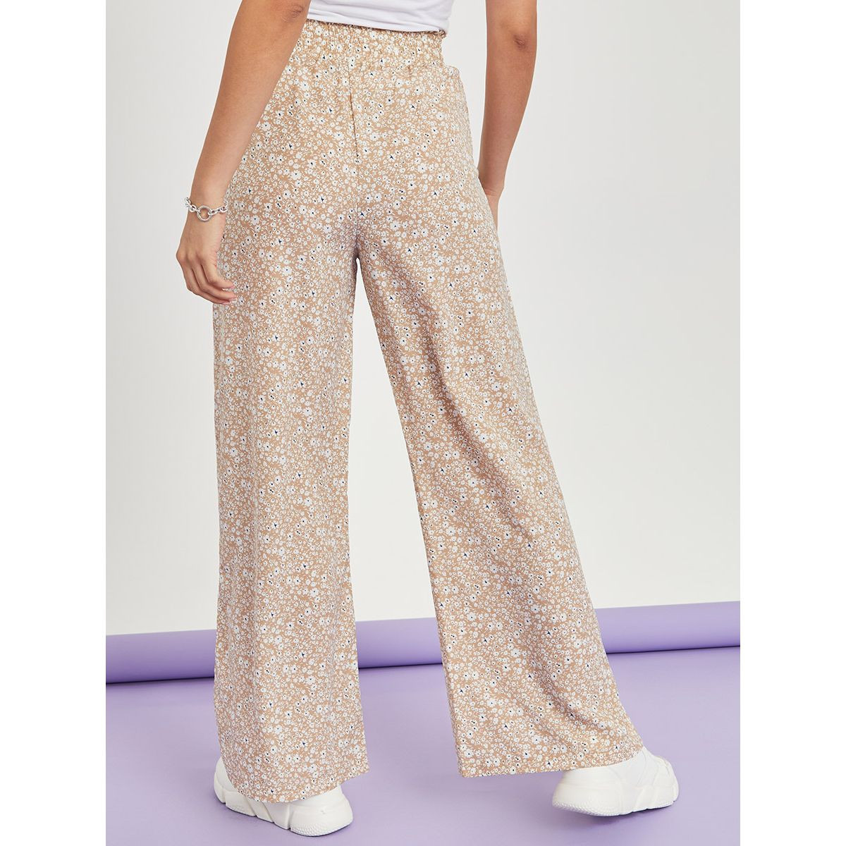 بنطال مطبع بزهور-women-clothing-bottoms-trousers-image-4