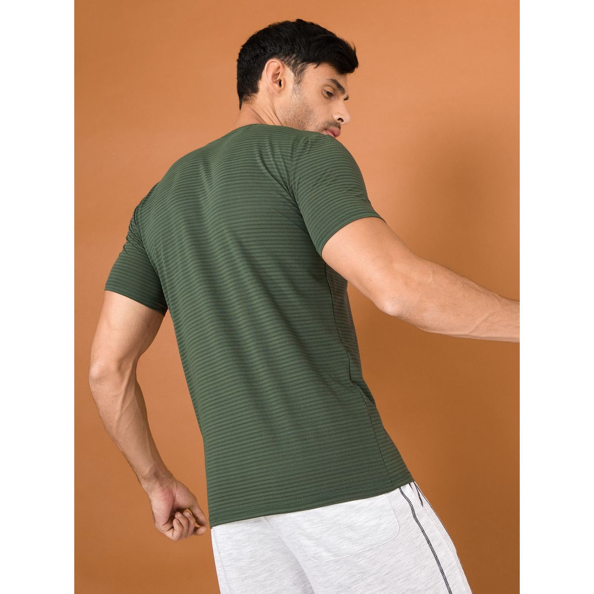 Styli Textured Running T-shirt with Short Sleeves-men-clothing-sportswearandactivewear-tshirtsandpolos-image-4