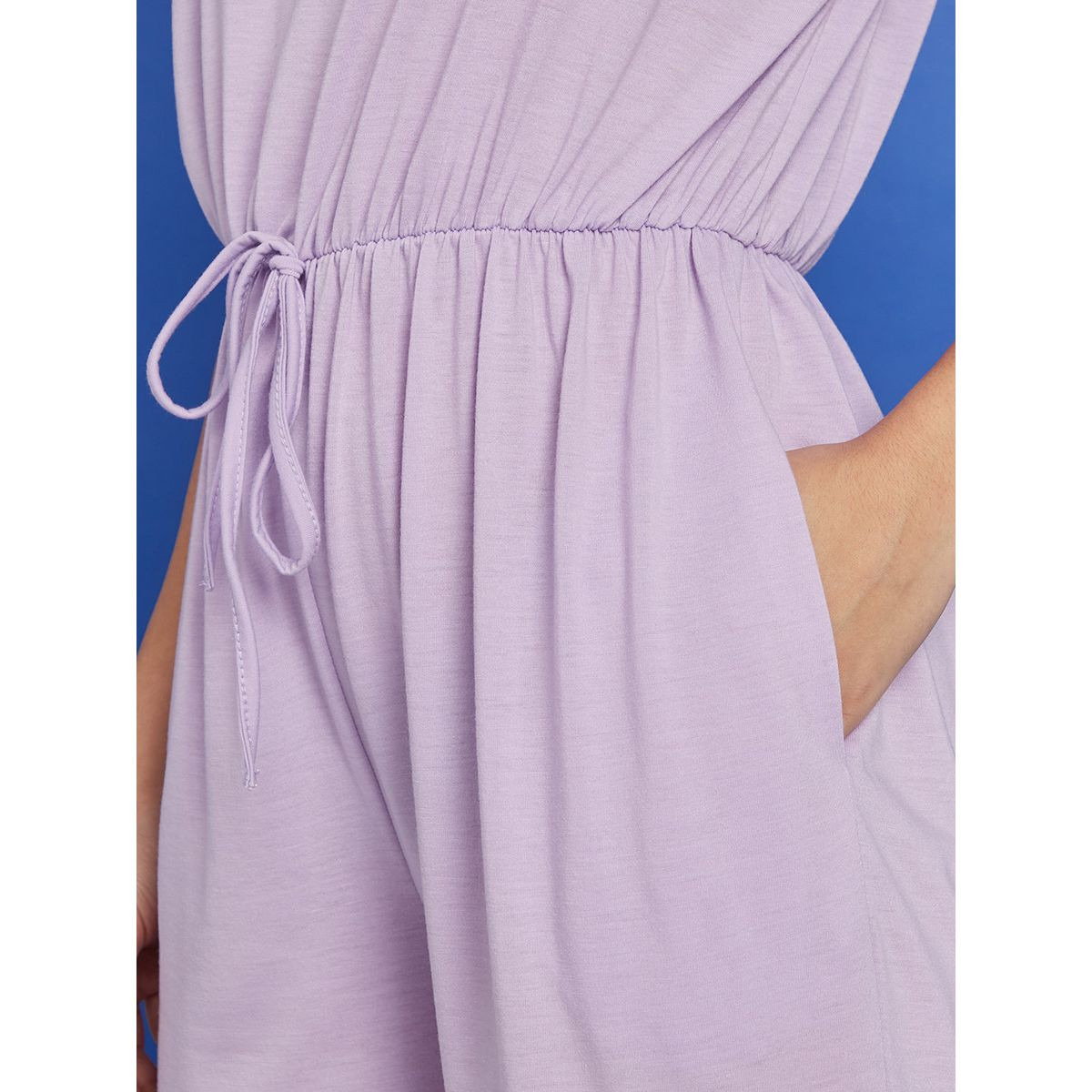 Styli Solid Jogger Fit Jumpsuit with Drawstring Detail-women-clothing-jumpsuits-image-3
