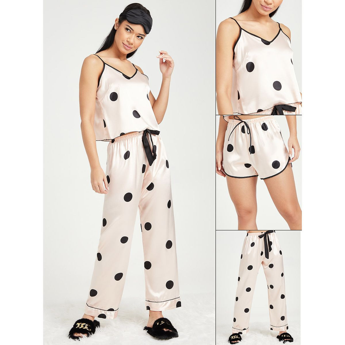 طقم بيجاما من 3 قطع-women-clothing-nightwear-pyjamas-longsets-image-1