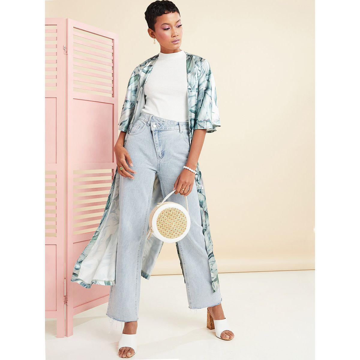 كيمونو طويل ساتان من ستايلي-women-clothing-shirtsandblouses-blouses-image-1