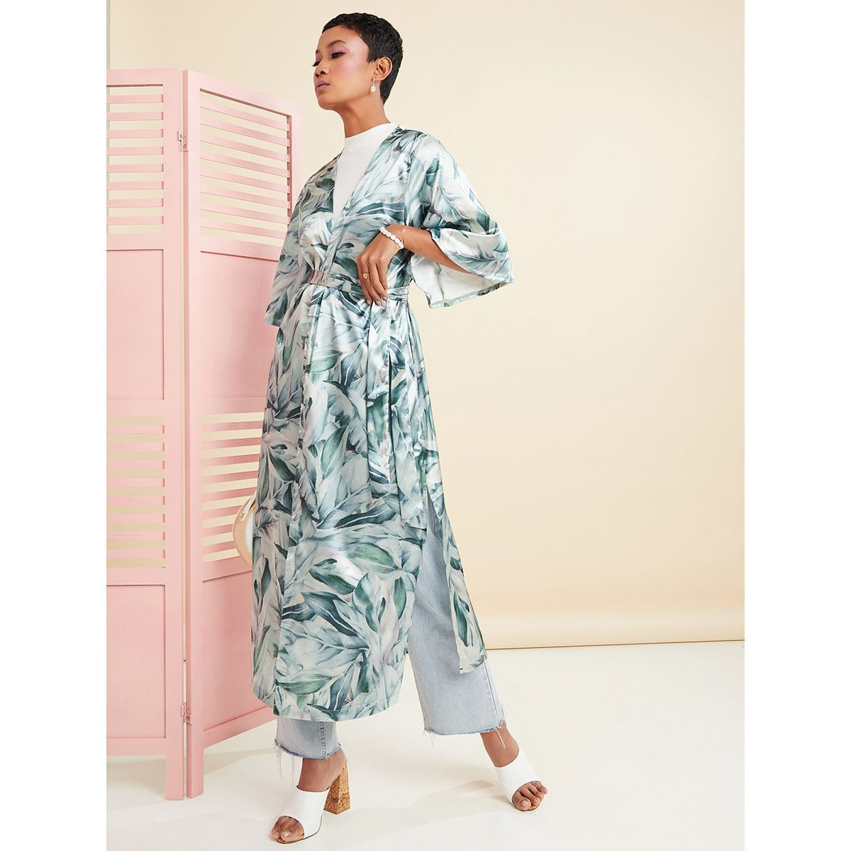 كيمونو طويل ساتان من ستايلي-women-clothing-shirtsandblouses-blouses-image-2