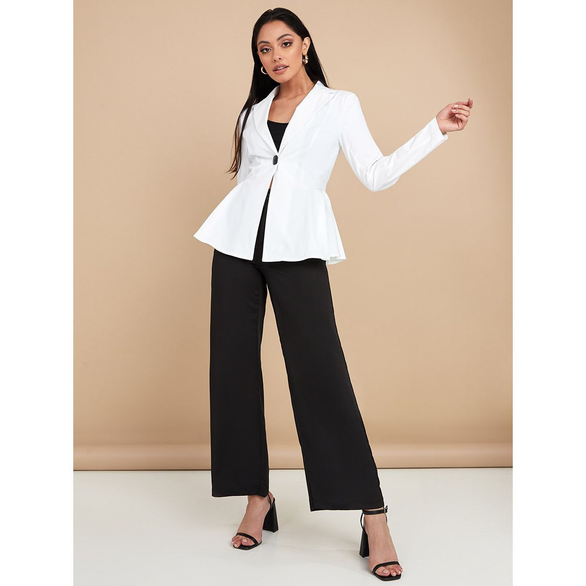 Styli Notch Lapel Regular Length Peplum Blazer-women-clothing-coatsandjackets-blazers-image-2
