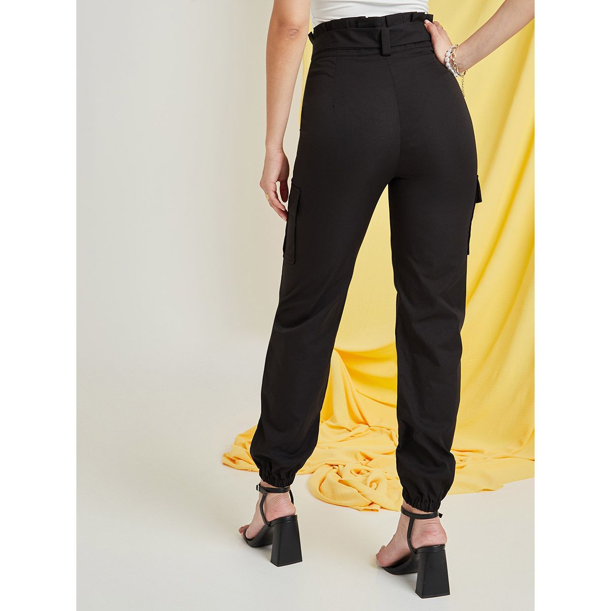 بنطال بخصر بيبر باغ-women-clothing-bottoms-trousers-image-5