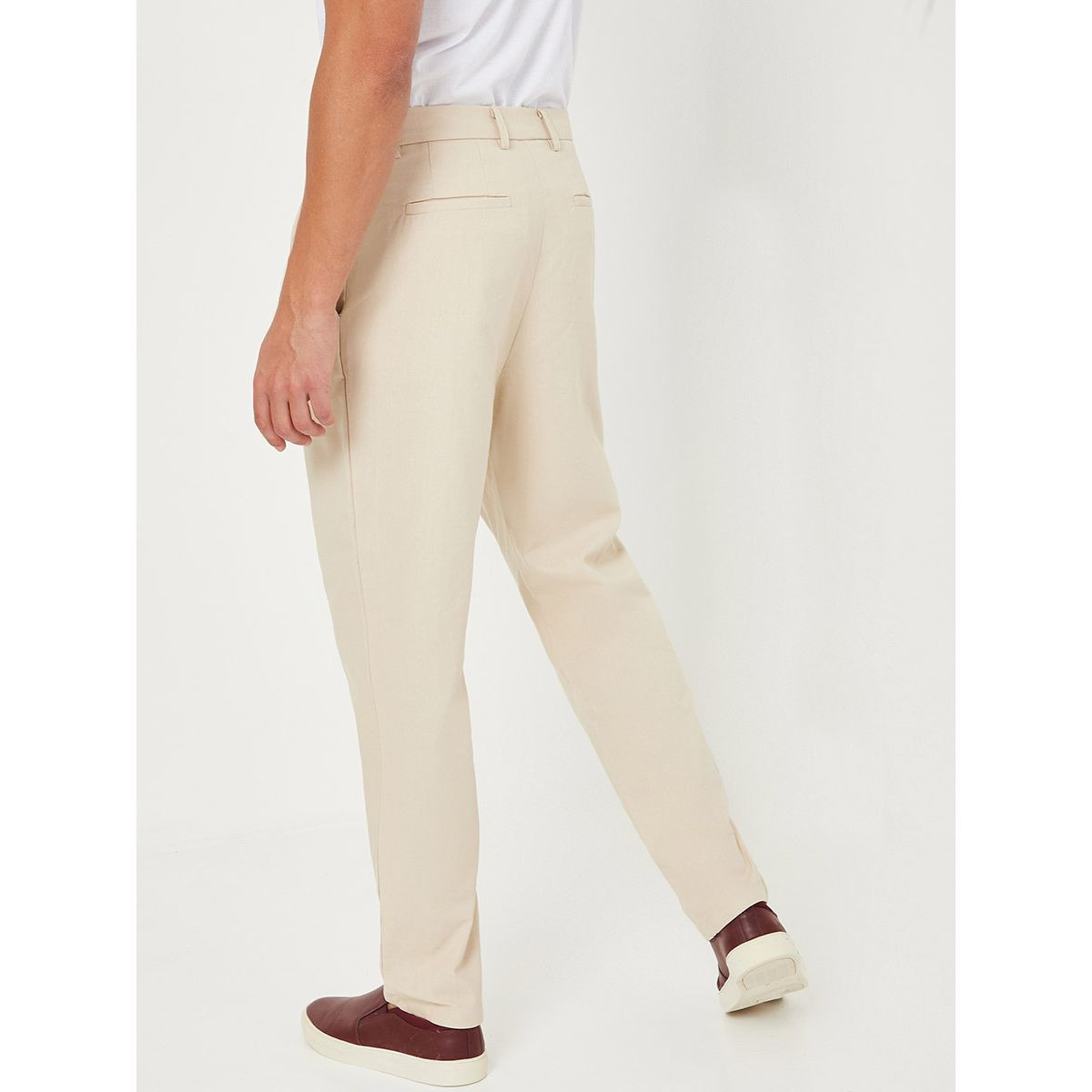 Styli Linen Pleated Slim Fit Summer Pants-men-clothing-bottoms-trousersandchinos-trousers-image-4