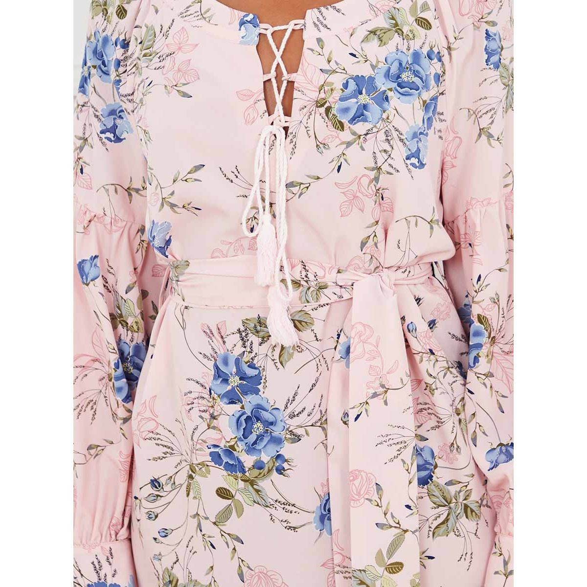 فستان طويل باكمام طويلة من ستايلي-women-clothing-dresses-image-3