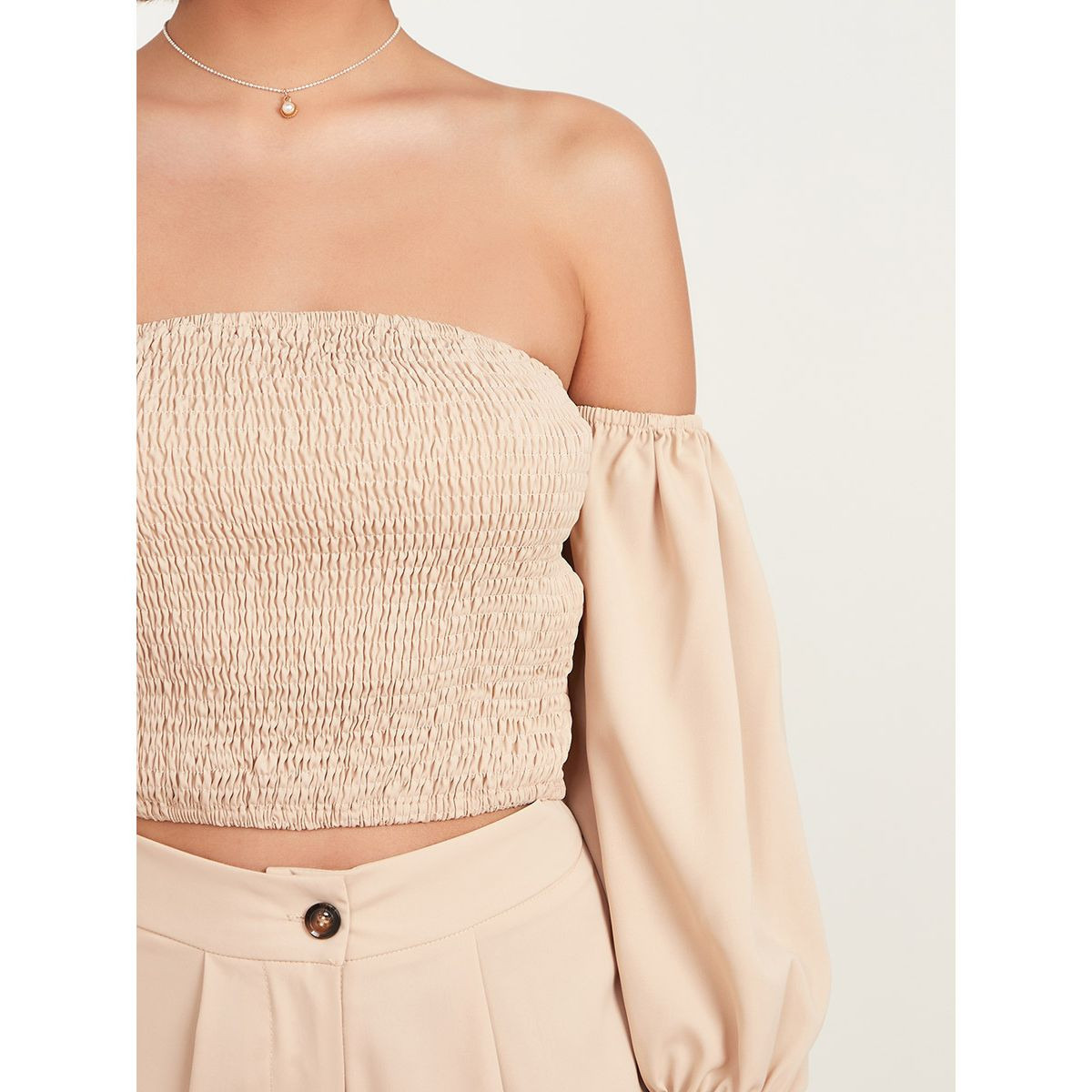 طقم منسق من ( بلوزة + بنطال )-women-clothing-coordsets-image-3
