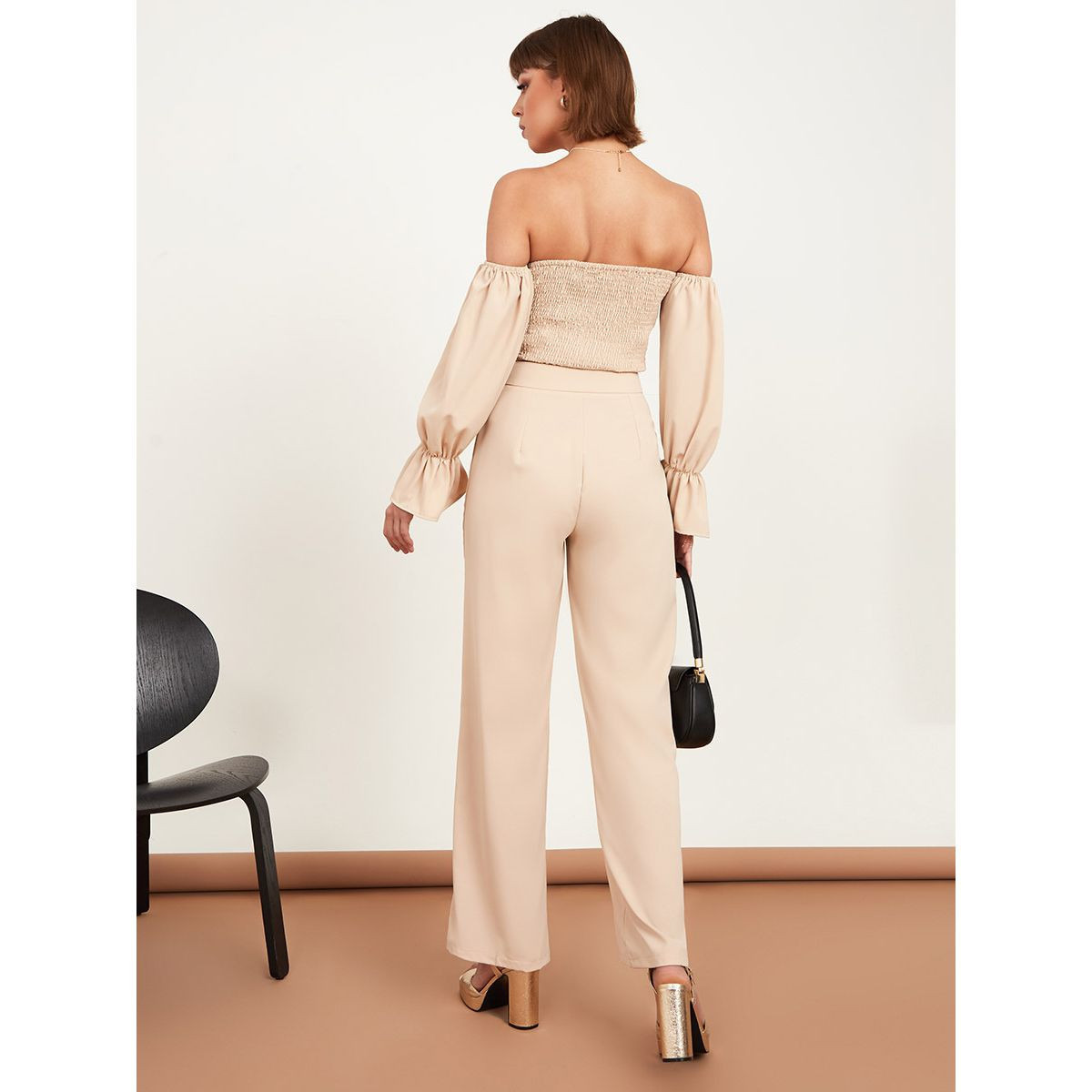 طقم منسق من ( بلوزة + بنطال )-women-clothing-coordsets-image-5