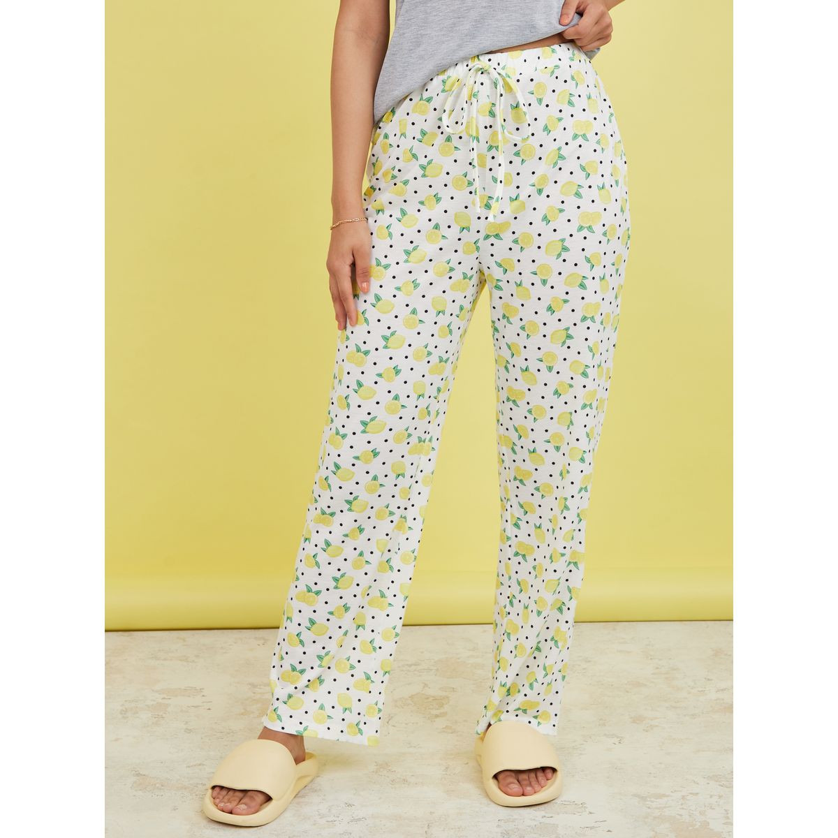 طقم بيجاما ( تيشيرت + بنطال )-women-clothing-nightwear-pyjamas-longsets-image-5