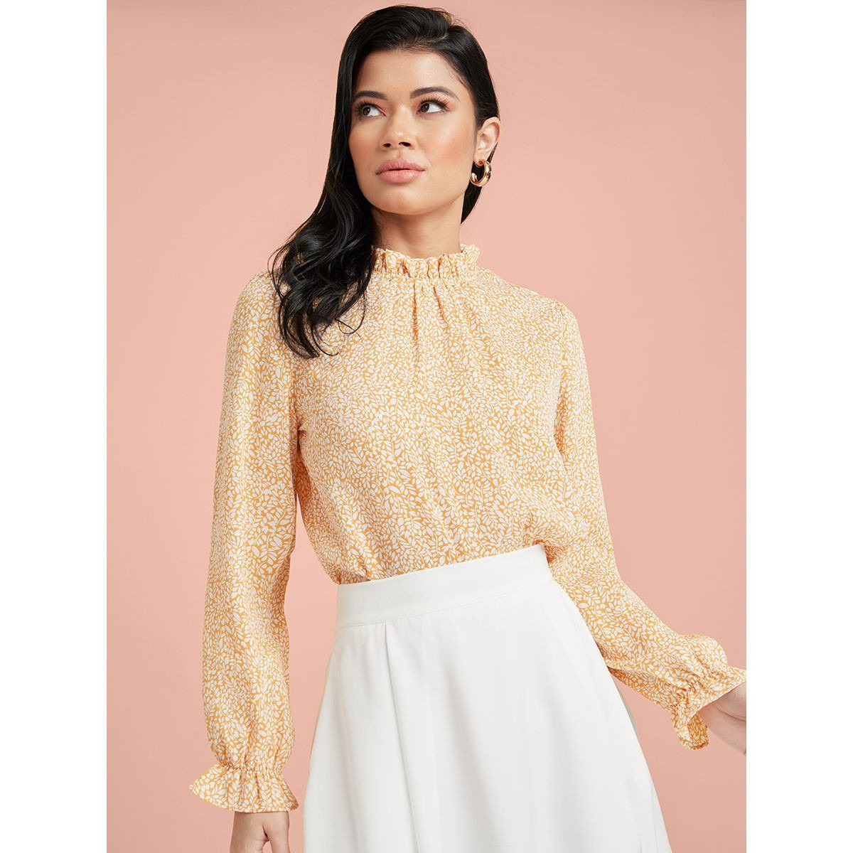 بلوزة باكمام طويلة-women-clothing-shirtsandblouses-blouses-image-1