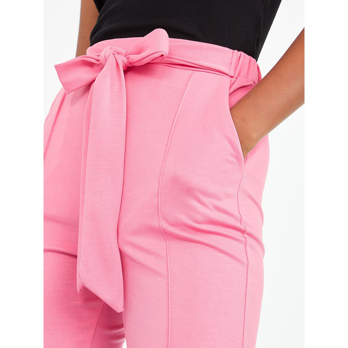 بنطال ضيق بجيوب جانبية-women-clothing-trousers-image-3