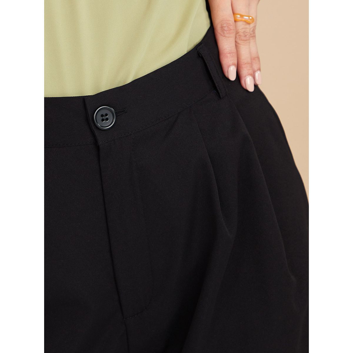 Styli High Rise Wide Leg Trouser-women-clothing-bottoms-trousers-image-3