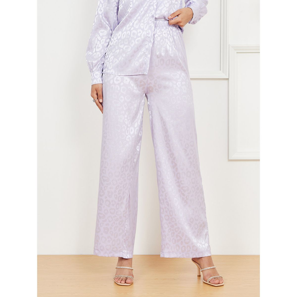 طقم منسق من ( بنطال + بلوزة )-women-clothing-bottoms-trousers-image-4