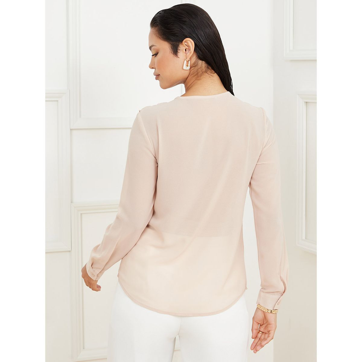 بلوزة باكمام طويلة وكشكش-women-clothing-shirtsandblouses-blouses-image-4