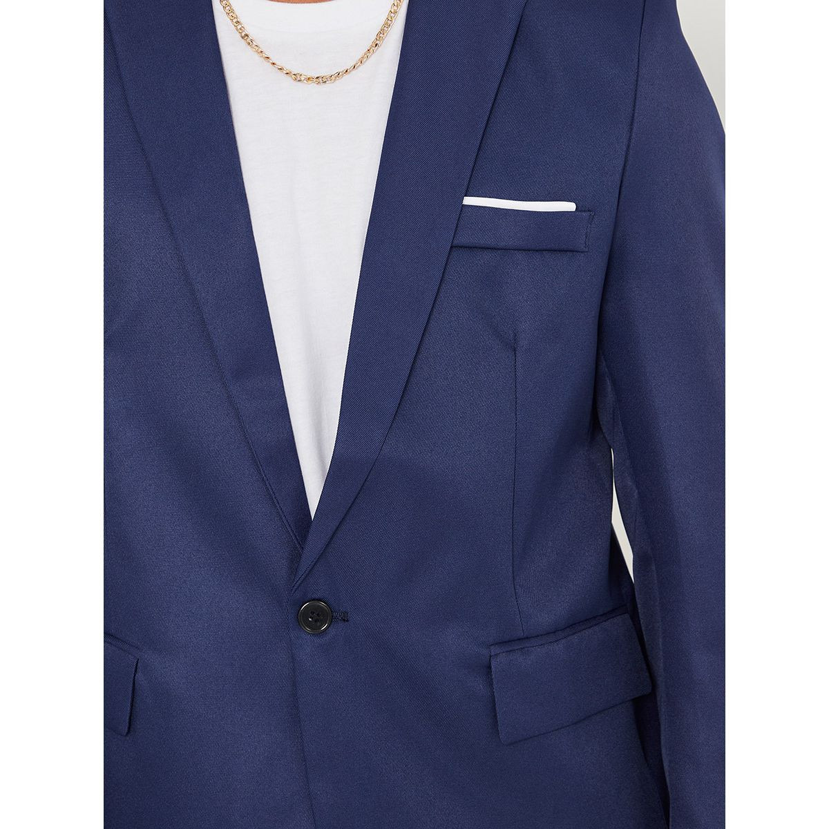 Styli Slim Fit Blazer with Single Button Detail-men-clothing-jacketsandblazers-blazers-image-3