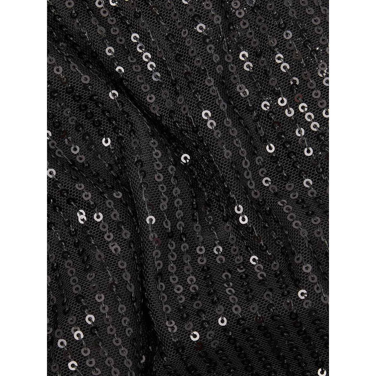Styli High Rise Sequined Pants with Side Pocket-women-clothing-bottoms-trousers-image-5