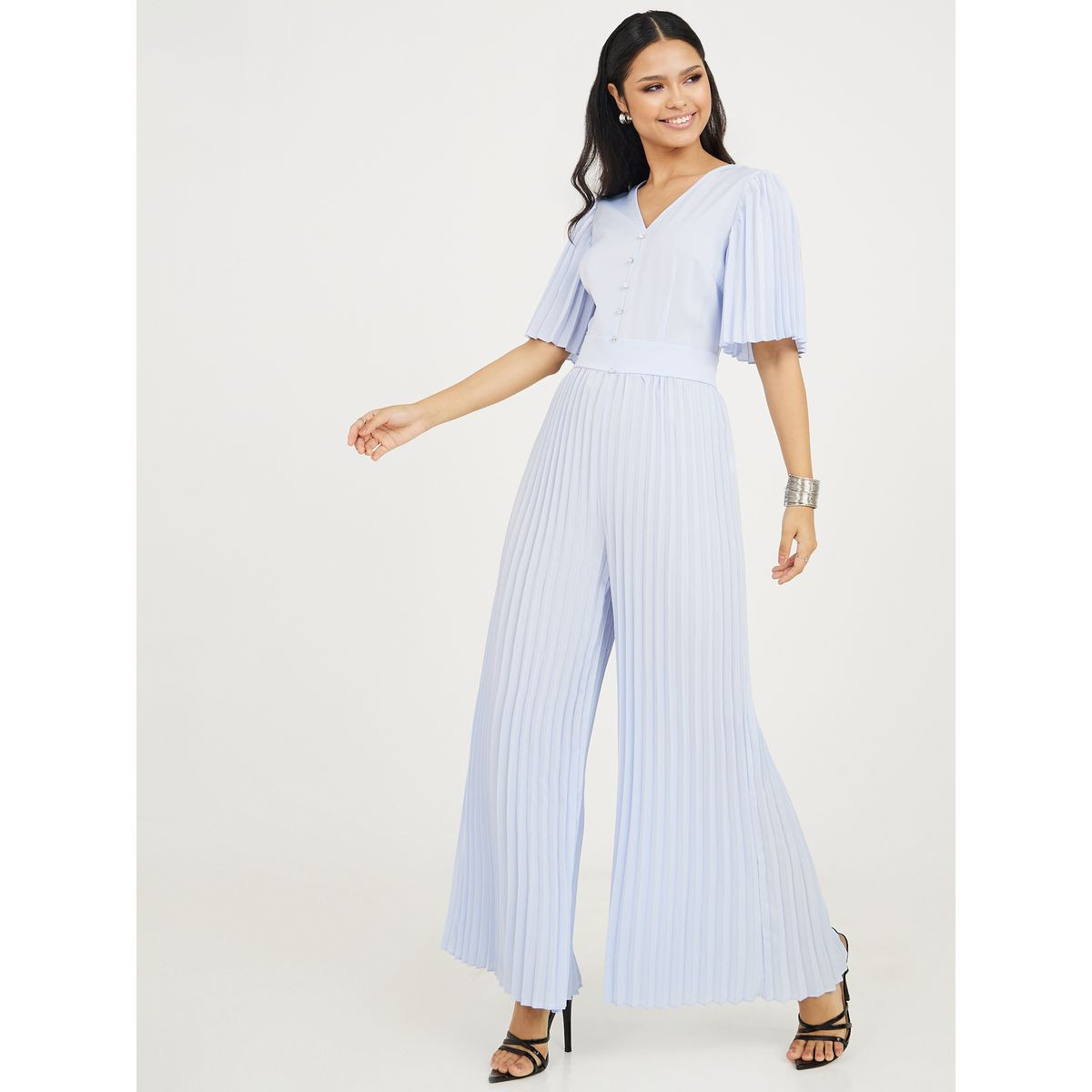 جمبسوت بقصة واسعة وازرار-women-clothing-jumpsuits-image-1