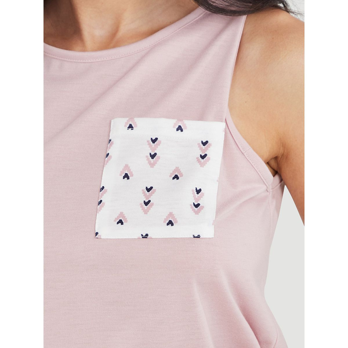 طقم بيجاما من ( بلوزة بلا اكمام + شورت ) من ستايلي-women-clothing-nightwear-pyjamas-longsets-image-3