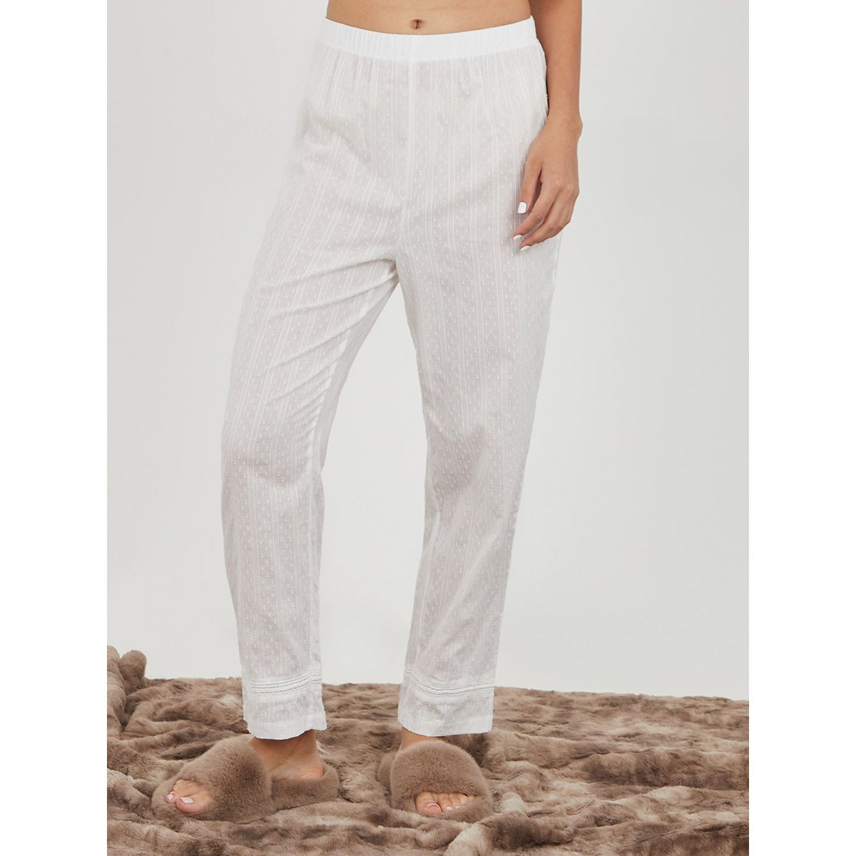 طقم من ( بنطال + تيشيرت ) من ستايلي-women-clothing-nightwear-pyjamas-longsets-image-5