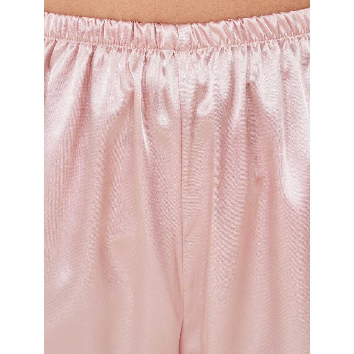 Styli Pack of 2 - Satin Trouser with Hair Scrunchies-women-clothing-nightwear-pyjamas-bottoms-image-4