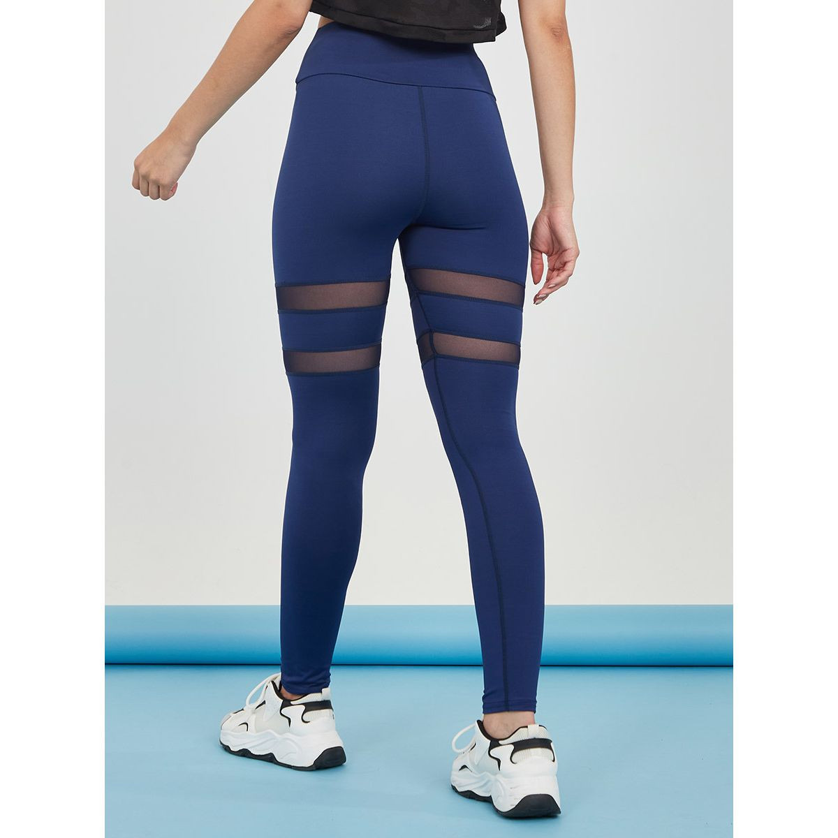 Mesh thigh leggings hotsell